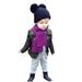 Cathalem Big Kid Coat Toddler Coats Winter down Coats for Girls Coat Winter Autumn Leather Kids Short Toddler Jacket Baby Girls Size 8 (Black 12-18 Months)