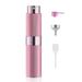 Lisapack 8ML Atomizer Perfume Spray Bottle for Travel Empty Refillable Cologne Dispenser Portable Sprayer (Stripe Pink)