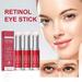 Eye Contour Retinol Stick | Anti Aging Retinol Stick | Multi-collagen retinol Brightening Eye Cream and Mouth Area for Smoothing Fine Lines and Skin Brightening | With Retinol Niacinamide (3PCS)