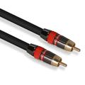 RCA Cable Subwoofer Cable RCA to RCA Cable Digital Coaxial Audio Cable SPDIF Cable Male Speaker Hifi Subwoofer Toslink 1 2 3 5m Red 5m