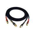 Hifi RCA Cable High Quality 6N OFC HIFI 2RCA Male to Male Audio Cable Blue 1.5m