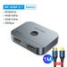 HDMI Switcher 2.0 4K Bi-Direction 2 in 1 out HDMI 2.0 Adapter for PS4/5 TV Box switch hdmi 1x2/2x1 HDMI Splitter 2.0 With 1PC HDMI Cord HDMI Switcher