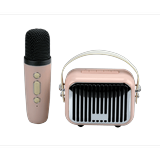 Pocket Karaoke-Microphone & Speaker Combo-Pink (PK-PINK)