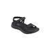 Women's The Go Walk Flex Sublime Sandal by Skechers in Black (Size 7 M)