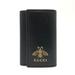 Gucci Bags | Gucci Bee 6-Ring Key Case Leather Black | Color: Black | Size: W2.6h3.7d0.6inch
