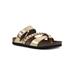 Women's White Mountain Hazy Sandals by White Mountain in Antique Gold Leather (Size 9 M)