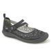 Wide Width Women's Bellrose Flat by JBU in Charcoal (Size 6 W)