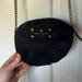 Kate Spade Bags | Kate Spade Black Nylon Crossbody With Gold Chain | Color: Black | Size: Os