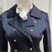 Ralph Lauren Jackets & Coats | Navy Blue Ralph Lauren Satin Double Breasted Jacket With Gold Buttons Size 8 | Color: Blue | Size: 8