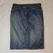 Gucci Skirts | Gucci Distressed Denim Skirt, Italy 42, Us 6 | Color: Blue | Size: 6