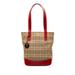 Burberry Bags | Burberry Haymarket Check Tote Tote Bag | Color: Brown | Size: Os