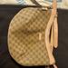 Gucci Bags | Authentic Gucci Over The Shoulder Bag | Color: Tan | Size: 12 Inches Wide And 9 Inches Deep