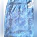 Lularoe Skirts | Lularoe Xl Powder Blue And Cream Cassie Pencil Skirt.Body Con Form Bwt. Pretty! | Color: Blue/Cream | Size: Xl