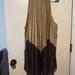 Free People Dresses | Free People, A Line Dress Gold | Color: Brown/Gold | Size: L