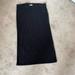 Michael Kors Skirts | Michael Kors Ribbed Midi Skirt - Size Large (Used) | Color: Black | Size: L