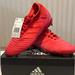 Adidas Shoes | Adidas Predator Red Soccer Shoes Size 5.5 | Color: Red | Size: 5.5