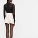 Zara Tops | Inc Lace Print Top Sweater Black White | Color: Black/White | Size: Xl