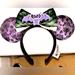 Disney Accessories | Disney Haunted Mansion Ears | Color: Black/Purple | Size: Os