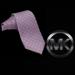 Michael Kors Accessories | Michael Kors Lavender Purple Geometric Square Diamond 100% Silk Necktie Tie | Color: Black/Purple | Size: Os