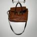 Madewell Bags | Madewell Lovelock Crossbody Brown Black Leather Tote Bag | Color: Black/Brown | Size: Os