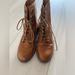 Madewell Shoes | Madewell Women's The Julien Lace-Up Lugsole Leather Boot In Bison Size 5.5 Nib | Color: Brown | Size: 5.5