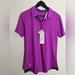 Adidas Tops | Adidas - Women’s Performance Polo Lycra | Color: Purple | Size: M