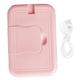 HEMOTON 4pcs Wet Tissue Warmer Baby Tissue Dispenser Travel Baby Wipes Baby Tissue Wipe Warmer Baby Diaper Water Wipes for Baby Tissue Wipe Dispenser Portable Pink Aluminum Alloy Heater