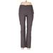 Joseph Ribkoff Casual Pants - High Rise Boot Cut Boyfriend: Gray Bottoms - Women's Size 10