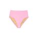 Old Navy Swimsuit Bottoms: Pink Solid Swimwear - Women's Size Small