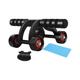 Abdominal 4 Wheel Roller, Ab Rollr Wheel for Core Workout, Abs Workout Equipment, Home Exercise Roller Wheels, Ab Rollr Abdominal Workout for Men and Women, Exercise Wheels for the Home, Office, Tra/7