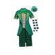 BESTonZON St Paddys Costume Green Outfit Irish St Patricks Costume St. Patricks Day Fancy Clothes Leprechaun Costume St. Patricks Costume Irish Party Costume Irish Hat Girl Toddler Tuxedo