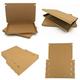 AKAR A4/C4 || 320x230x20mm || Corrugated Manila C4 Box Large Letter Postal Boxes Royal Mail PIP Boxes Strong C4 Boxes Postal Shipping Boxes Large Letter Box A4 Box Cardboard Boxes [Pack of 500]