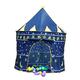 Sosoport Portable Kid Tent Blue Play Tent Portable Tent Lightweight Play Tent Kids Indoor Tent Toy Yurt Outdoor Play Tent Long-lasting Play Tent Indoor Tent for Kids Tents Child Fold