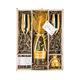 Canti Prosecco DOC 75cl Gold Gift Set Hamper With 2 Matching Champagne Flutes, Belgian Heart Chocolates And Gift Box - Prosecco Gifts for Women, Birthdays and Celebrations