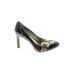 Circa Joan & David Heels: Pumps Stiletto Classic Black Shoes - Women's Size 8 - Almond Toe