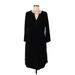 Dana Buchman Casual Dress: Black Dresses - Women's Size Large