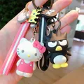 Porte-clés pendentif Anime Sanurgente Hello Kitty porte-clés Kawaii porte-clés JOCar sac de
