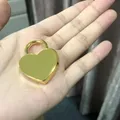 Mini d'amour en forme cœur avec clé boîte à bijoux décoratif pour amoureux filles