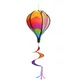 Spinner à Vent en Forme de Ballon à Air Chaud Accessoire à Rayures Arc-en-Ciel Décoration de