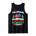 Xmas Air Hockey Player - Funny Air Hockey Lover Christmas Tank Top