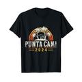 Punta Cana 2024 Urlaub Reise Team Dominikanische Republik T-Shirt