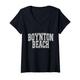 Damen Boynton Beach Florida - Boynton Beach FL Varsity T-Shirt mit V-Ausschnitt