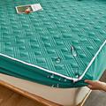 Protège-matelas en coton imperméable drap-housse doux matelassé ajusté respirant imperméable housse de matelas drap de lit pour enfants entraînement au pot queen size protection de matelas avec 2-12