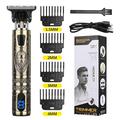 T9 usb électrique machine de découpe de cheveux professionnel homme rasoir tondeuse nouveau rechargeable tondeuse à barbe barbier outils de coupe de cheveux