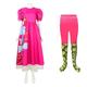 poupée Robe Tenue Femme Fille Cosplay de Film Rose Vif Rose Type B Rose Type A Carnaval