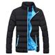 Homme Manteau d'hiver Veste d'Hiver Doudoune Veste matelassée Randonnée Coupe Vent Chaud Hiver Vert Noir Orange noir Bleu noir Gris foncé Doudoune