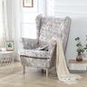 stretch wingback chair cover wing chair slipcovers with seat cushion cover spandex jacquard wingback chair cover for ikea strandmon chair