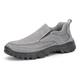 Homme Mocassins et Slip On Mocassins Classiques Marche Entreprise du quotidien Microfibre Respirable Mocassins Marron Kaki Gris Eté Printemps