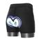 Arsuxeo Femme Pantalon Velo Cyclisme Cuissard Velo Cyclisme Vélo Short rembourré / Chamois Bas Ajustable VTT Vélo tout terrain Vélo Route Des sports La peau 3 densités Cyclisme Mèche Confortable Noir