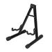 Hellery Guitar Stand Guitar Folding Stand A Frame Guitar Accessories Universal Non Slip Floor Guitar Stand for Banjo Classical Guitar Black